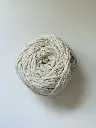 Macrame hilo Lurex - Blanco