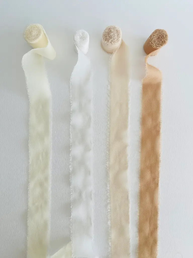 Chiffon Deshilachado - Khaki