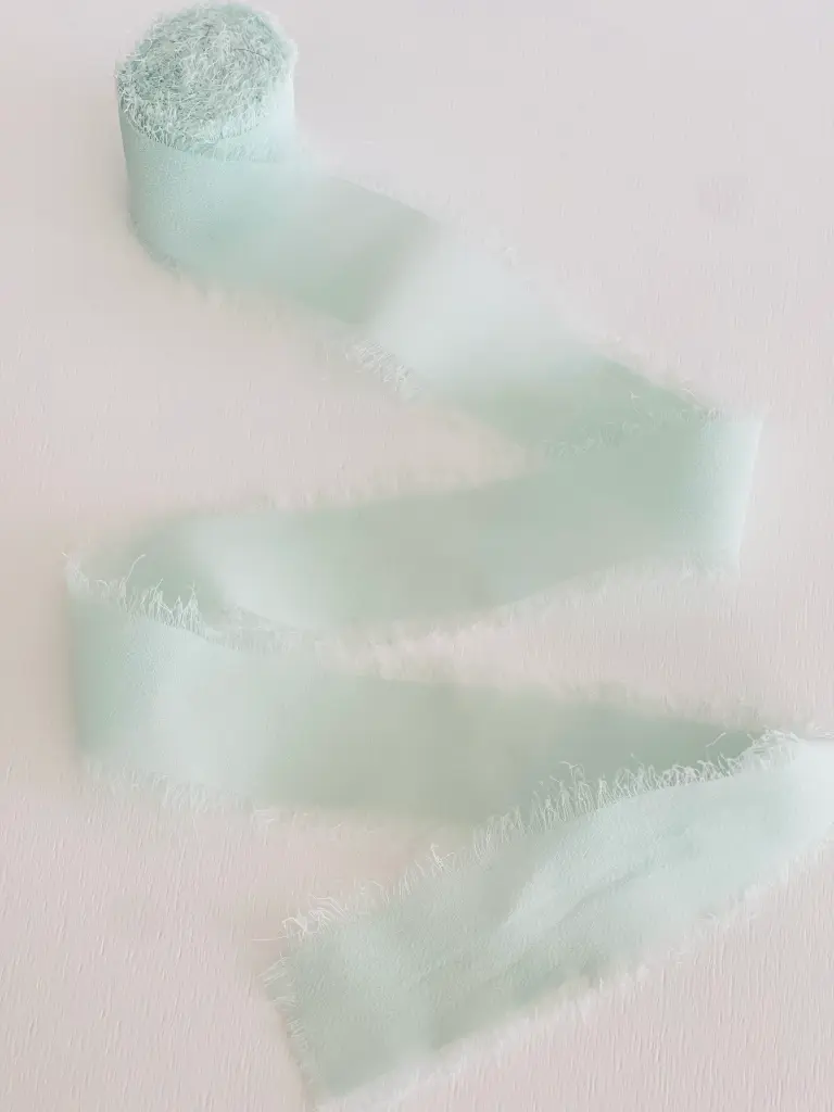 Chiffon Deshilachado - Menta