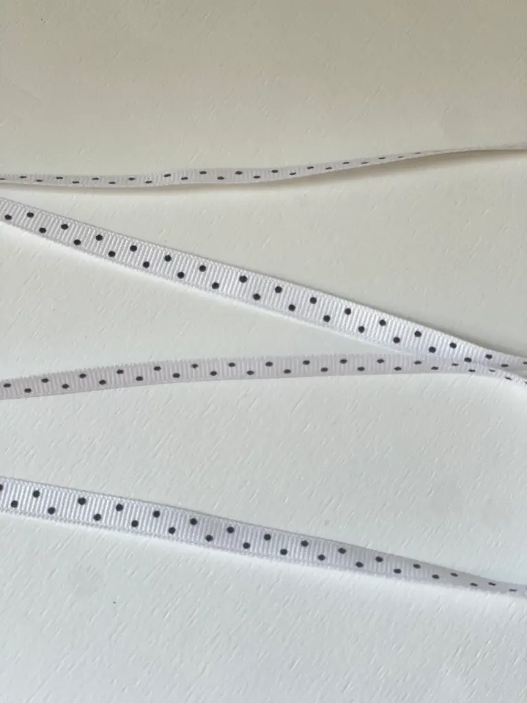 Popotillo Estampado - Polka Dots Negro