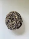 Macrame hilo Lurex - Tabaco