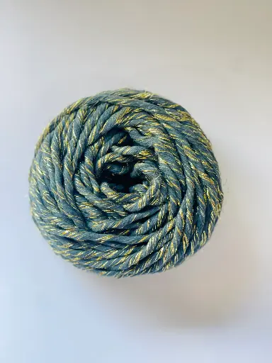 [Macrame Hunter] Macrame hilo Lurex - Hunter