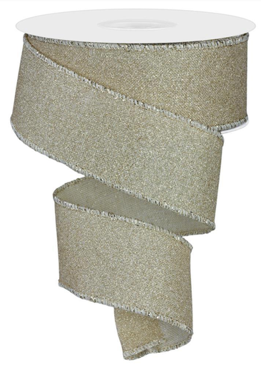 [liston-navide-o-gold-glitter-dorado-navidad-regalo-glitter-christmas-ribbons-wired-listones-diamantina-escarcha-metalico] Liston Navide O Gold Glitter Dorado Navidad Regalo Glitter Christmas Ribbons Wired Listones Diamantina Escarcha Metalico - (7/8" (2.2 cm) x 9.14 metros)