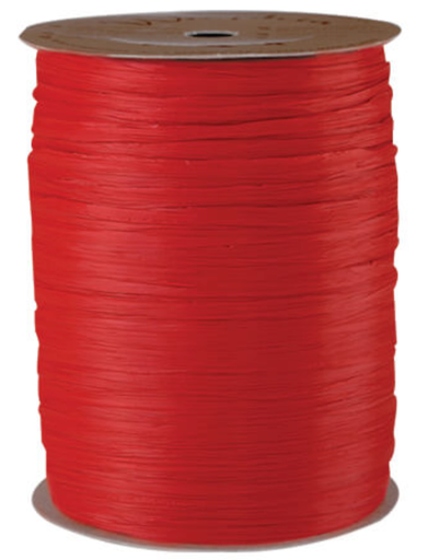 [rafia-mate-rojo-imperial-decoracion-regalo] Rafia Mate Rojo Imperial Decoracion Regalo