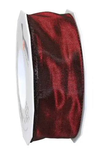 [4642] Silk Ribbon - Burgundy