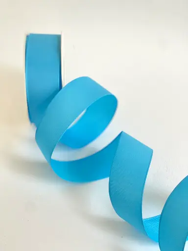 [4698] Silk Ribbon Matte - Methyl Blue